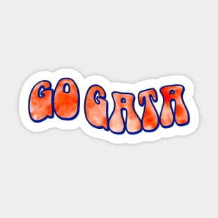 florida groovy Sticker